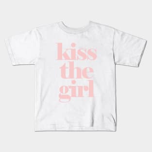 Millennial Kiss the Girl Kids T-Shirt